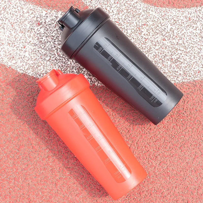 Shaker Bottles Sport Water Cups Whey Protein Powder Mixer Bottle Fitness Gym Shaker Outdoor Portable Plastic Drink Cup